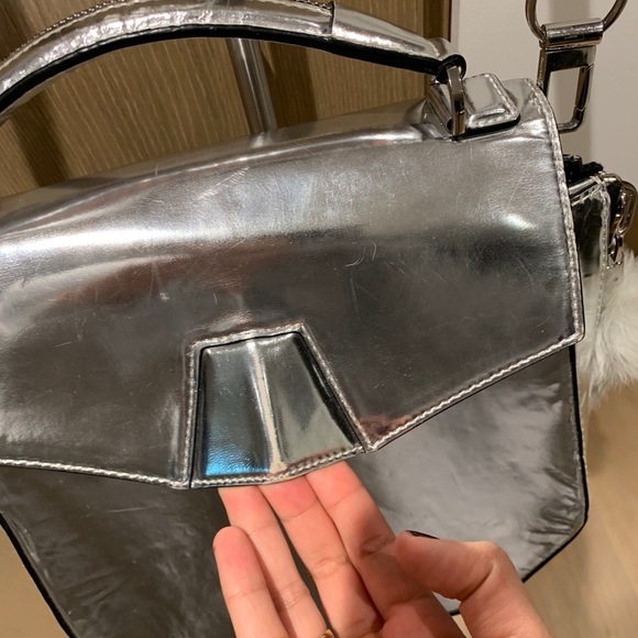 Alexander Wang Devere Silver Crossbody - Picture 3 of 10